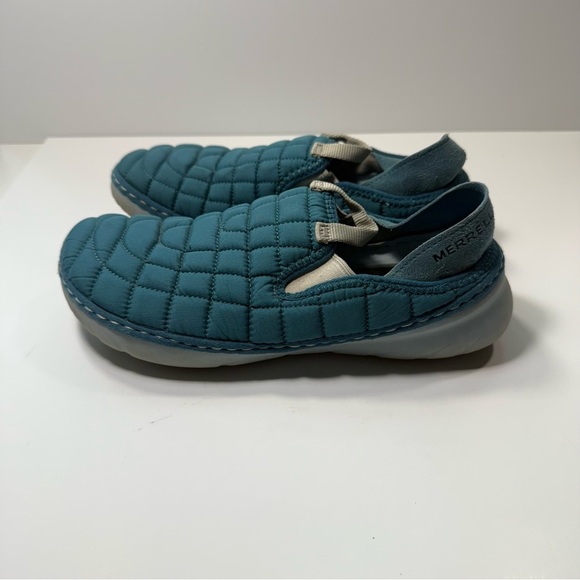 Merrell Quilted Slip-Ons Hit Moc Teal Women’s Size 8 - Picture 1 of 12